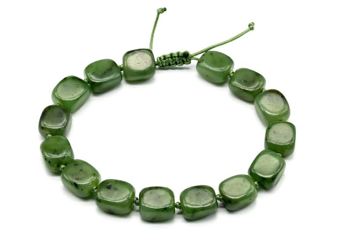 Jade bracelet rectangle 10*12mm, 28g