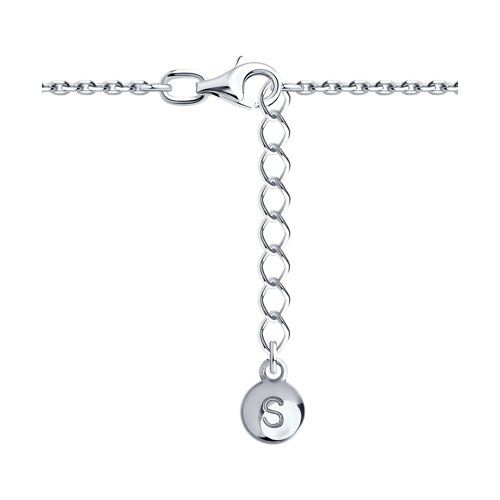 Silver Bracelet with Fianite 94050982