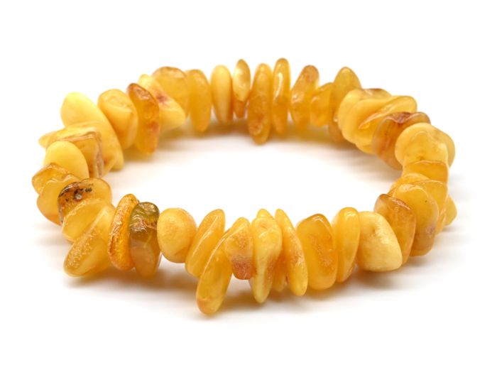 Amber bracelet galtovka medium milk, 14g