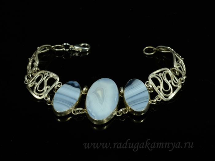 Agate Timansky bracelet 21cm.